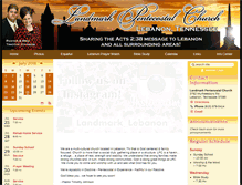 Tablet Screenshot of landmarkpc.org
